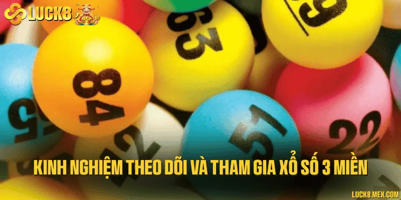 Kinh nghiệm theo dõi và tham gia xổ số 3 miền