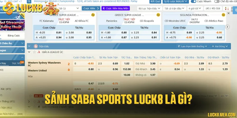 Giới thiệu về sảnh cược thể thao trực tuyến SABA 