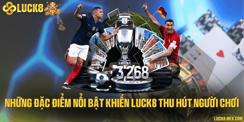 LUCK8 sở hữu giao diện đẹp, bảo mật mạnh và khuyến mãi cực hấp dẫn